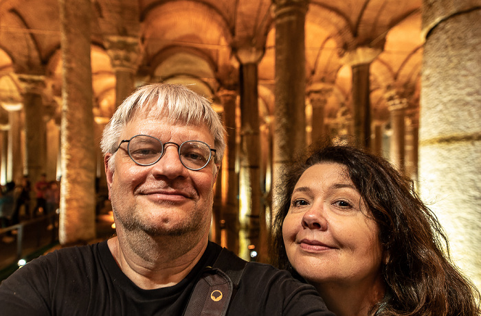 Yerebatan-Zisterne (Cisterna Basilica): Jürgen, Elke Istanbul