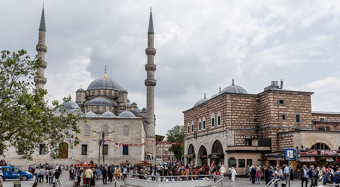 Neue Moschee, Ägyptischer Basar (Gewürzbasar, Mısır Çarşısı) Istanbul 2023