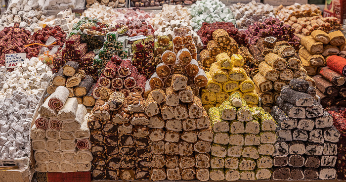 Istanbul Ägyptischer Basar (Gewürzbasar, Mısır Çarşısı)