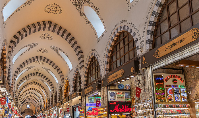 Istanbul Ägyptischer Basar (Gewürzbasar, Mısır Çarşısı)
