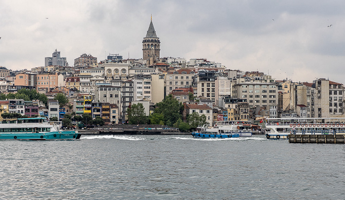 Galata mit dem Galataturm Istanbul