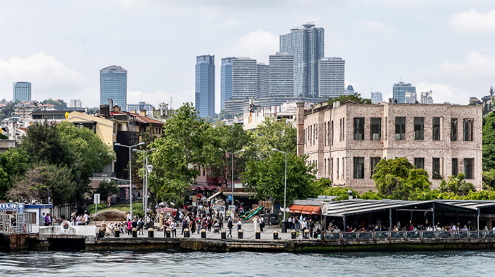 Bosporus, Beşiktaş mit Ortaköy Istanbul