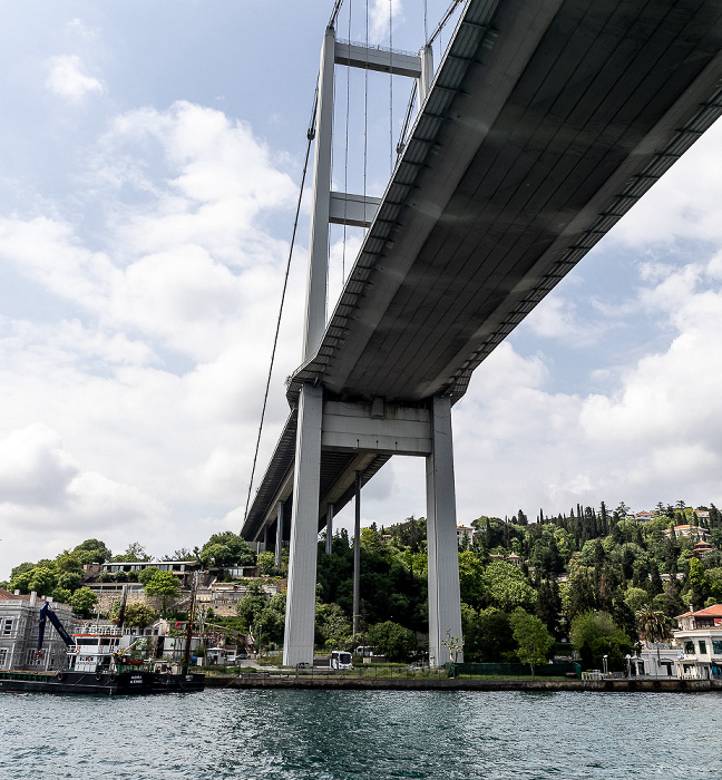 Istanbul Bosporus, Bosporus-Brücke (Brücke der Märtyrer des 15. Juli)