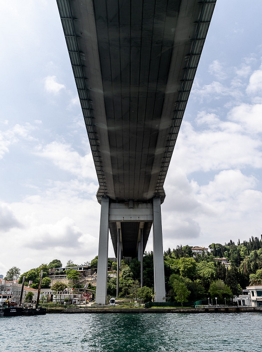 Istanbul Bosporus, Bosporus-Brücke (Brücke der Märtyrer des 15. Juli)