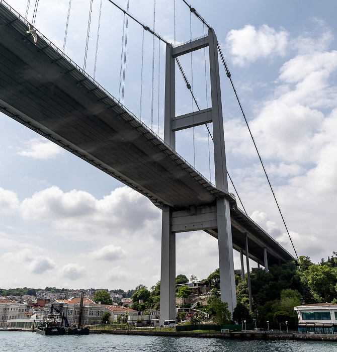 Bosporus, Bosporus-Brücke (Brücke der Märtyrer des 15. Juli) Istanbul