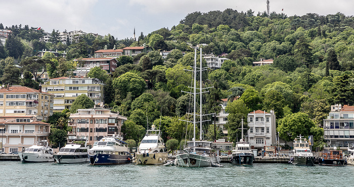 Bosporus, Beşiktaş mit Bebek Istanbul