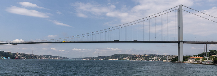 Istanbul Bosporus, Bosporus-Brücke (Brücke der Märtyrer des 15. Juli)