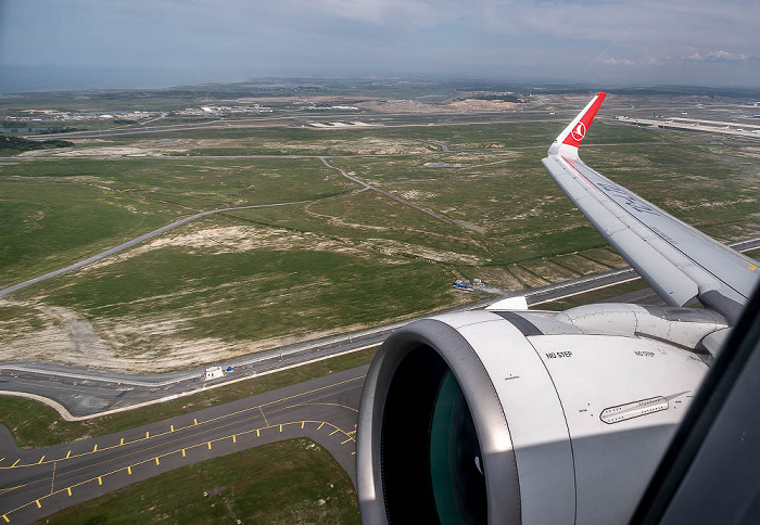 Flughafen Istanbul (İstanbul Havalimanı) 2023-05-31 Flug THY1635 Istanbul Airport (IST/LTFM) - München Franz Josef Strauß (MUC/EDDM) Luftbild aerial photo