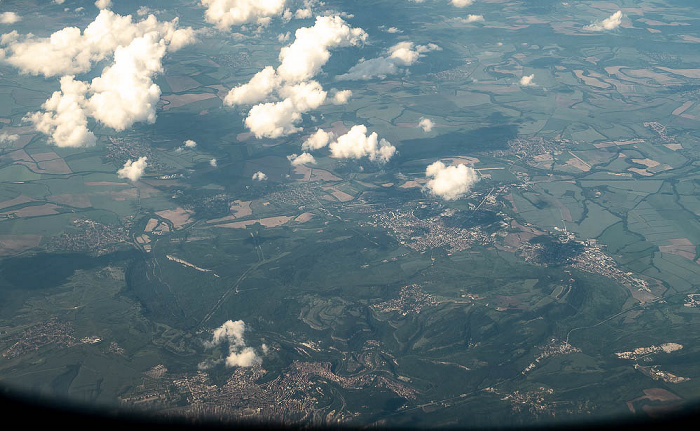 Bulgarien Gorna Orjachowiza 2023-05-31 Flug THY1635 Istanbul Airport (IST/LTFM) - München Franz Josef Strauß (MUC/EDDM) Veliko Tarnovo Luftbild aerial photo