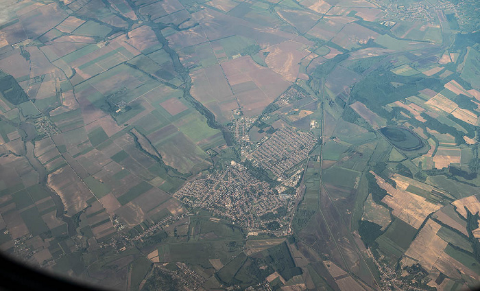 Region Südtransdanubien Dombóvár (Dombowa) 2023-05-31 Flug THY1635 Istanbul Airport (IST/LTFM) - München Franz Josef Strauß (MUC/EDDM) Luftbild aerial photo