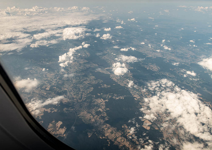 Steiermark Oststeirisches Hügelland 2023-05-31 Flug THY1635 Istanbul Airport (IST/LTFM) - München Franz Josef Strauß (MUC/EDDM) Luftbild aerial photo