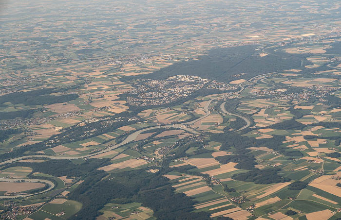 Bayern - Landkreis Mühldorf am Inn: Inn, Waldkraiburg Landkreis Mühldorf am Inn