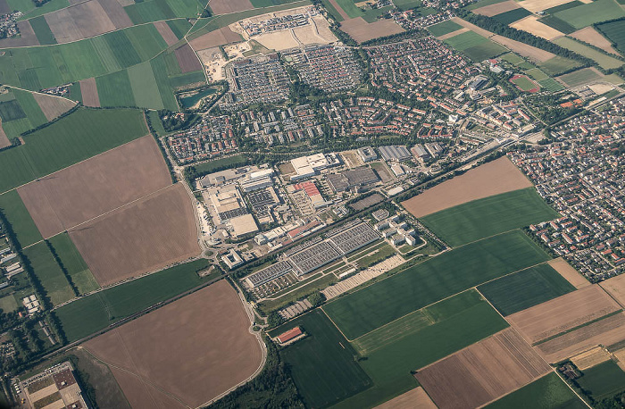 Bayern - Landkreis Ebersberg: Poing 2023-05-31 Flug THY1635 Istanbul Airport (IST/LTFM) - München Franz Josef Strauß (MUC/EDDM) Luftbild aerial photo