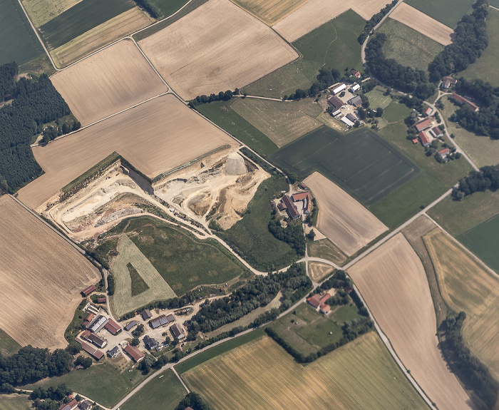 Bayern 2023-06-15 Flug DLH2440 München Franz Josef Strauß (MUC/EDDM) - Kopenhagen-Kastrup (CPH/EKCH) Luftbild aerial photo