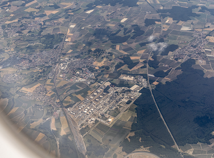 Bayern 2023-06-15 Flug DLH2440 München Franz Josef Strauß (MUC/EDDM) - Kopenhagen-Kastrup (CPH/EKCH) Luftbild aerial photo