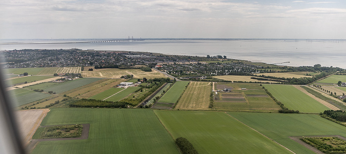 Amager 2023-06-15 Flug DLH2440 München Franz Josef Strauß (MUC/EDDM) - Kopenhagen-Kastrup (CPH/EKCH) Luftbild aerial photo