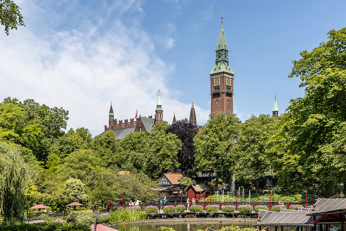 Kopenhagen Tivoli Rathaus (Københavns Rådhus)