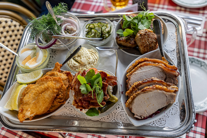 Kopenhagen Tivoli: Smørrebrød