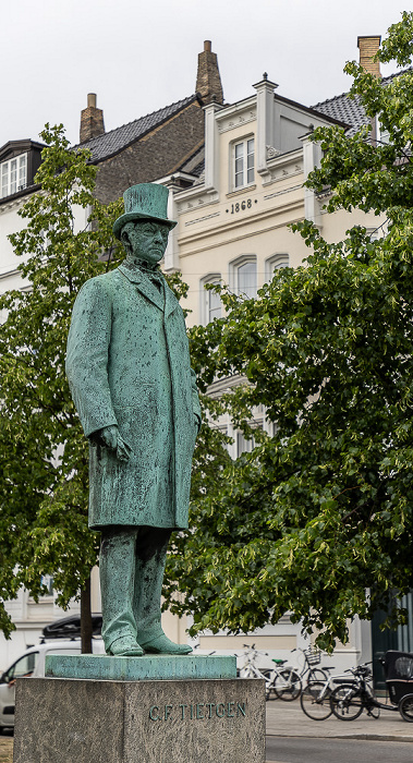 Sankt Annæ Plads: Denkmal für C.F. Tietgen Kopenhagen