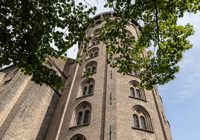 Landemærket / Købmagergade: Runder Turm (Rundetårn) Kopenhagen