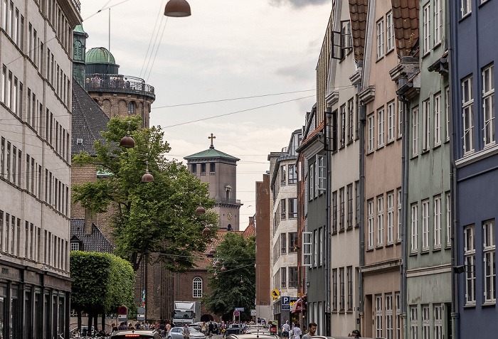 Kopenhagen Landemærket Liebfrauenkirche (Vor Frue Kirke) Runder Turm (Rundetårn)