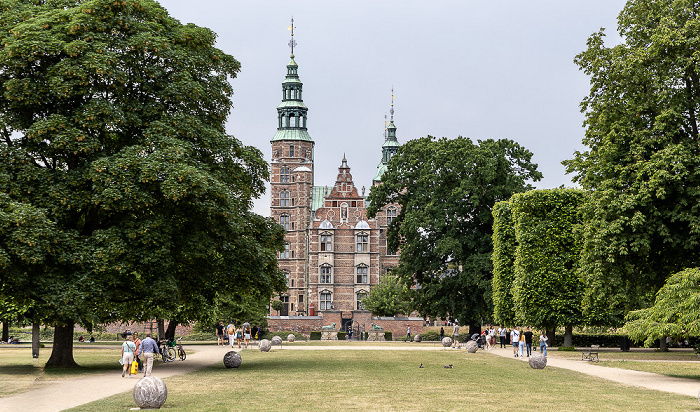 Kopenhagen Königsgarten (Kongens Have): Schloss Rosenborg (Rosenborg Slot)