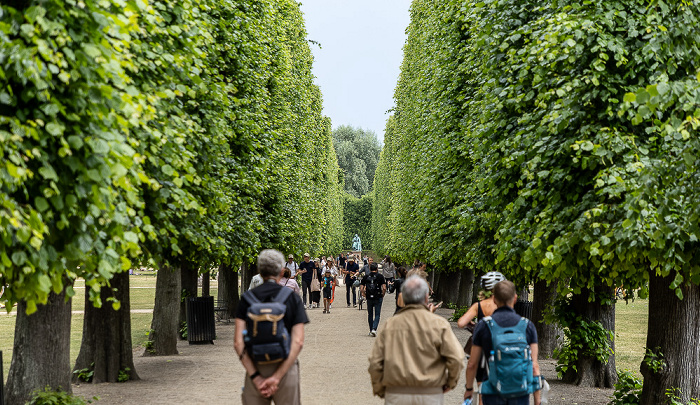 Kopenhagen Königsgarten (Kongens Have) Denkmal für H. C. Andersen