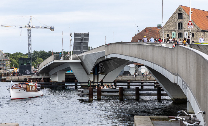 Kopenhagen Innenhafen (Inderhavn) mit der Inderhavnsbroen Inderhavnen