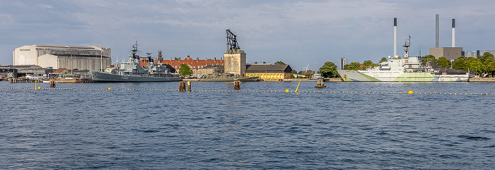 Kopenhagen Inderhavnen (Innenhafen), Marinestation Holmen HDMS Peder Skram P547 Sehested
