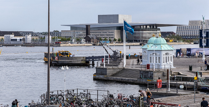 Kopenhagen De kongelige pavilloner Inderhavnen Operaen