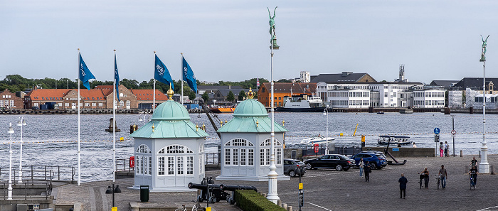 Kopenhagen De kongelige pavilloner, Inderhavnen (Innenhafen)