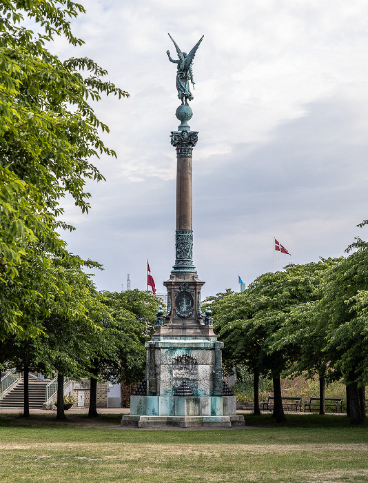 Langelinie: Denkmal zur Schlacht in der Køgebucht 1710 Kopenhagen 2023