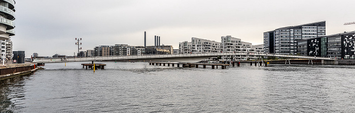 Kopenhagen Sydhavnen mit der Bryggebroen