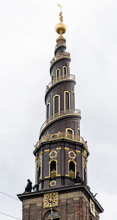 Christianshavn: Erlöserkirche (Vor Frelsers Kirke) Kopenhagen
