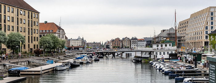 Kopenhagen Christianshavn: Trangraven mit der Trangravsbroen Trangravsvej