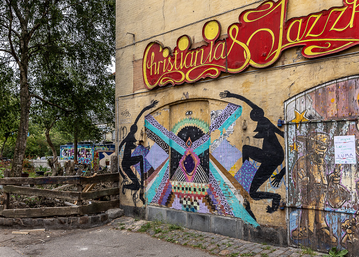 Kopenhagen Freistadt Christiania: Street Art