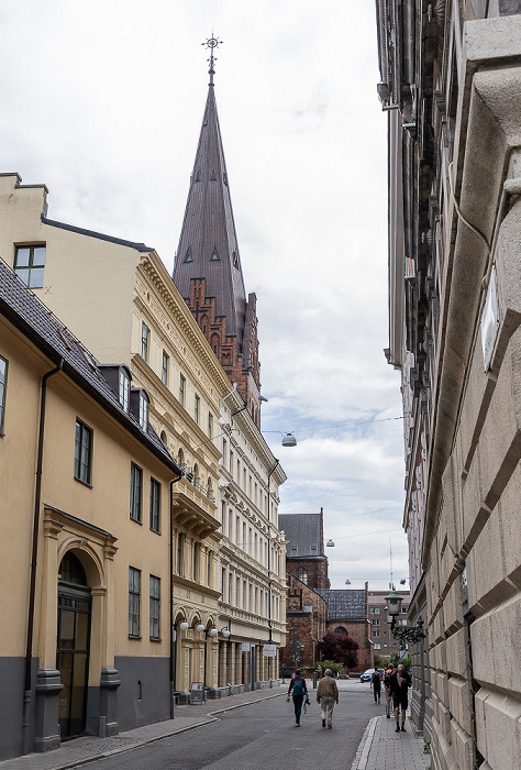 Malmö Gamla staden: Kyrkogatan Sankt Petri kyrka