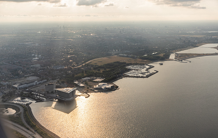 Kopenhagen Öresund 2023-06-18 Flug DLH2443 Kopenhagen-Kastrup (CPH/EKCH) - München Franz Josef Strauß (MUC/EDDM) Luftbild aerial photo