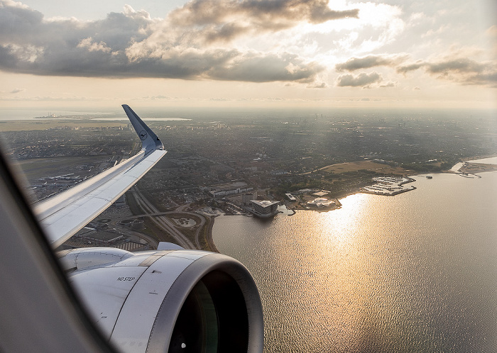 Kopenhagen Öresund 2023-06-18 Flug DLH2443 Kopenhagen-Kastrup (CPH/EKCH) - München Franz Josef Strauß (MUC/EDDM) Luftbild aerial photo