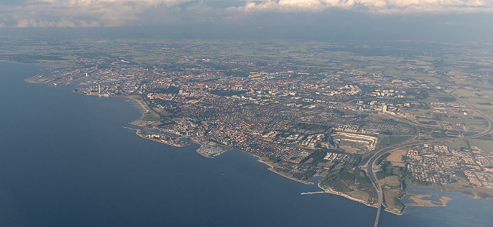 Malmö 2023-06-18 Flug DLH2443 Kopenhagen-Kastrup (CPH/EKCH) - München Franz Josef Strauß (MUC/EDDM) Luftbild aerial photo