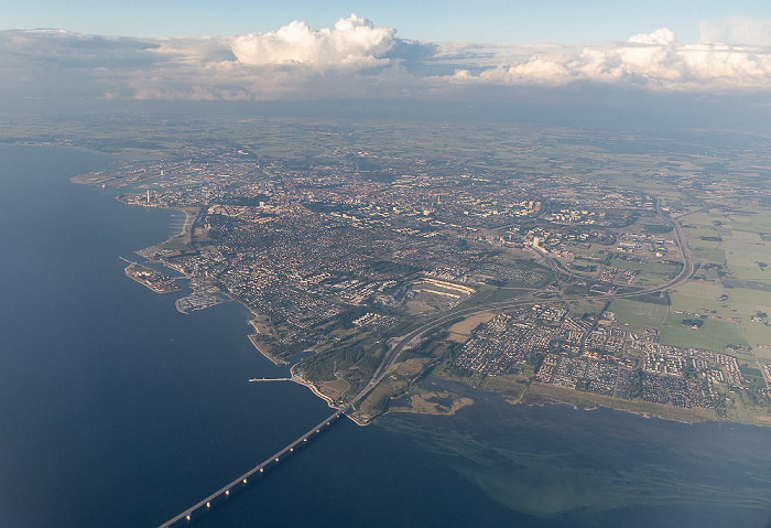 Malmö 2023-06-18 Flug DLH2443 Kopenhagen-Kastrup (CPH/EKCH) - München Franz Josef Strauß (MUC/EDDM) Luftbild aerial photo