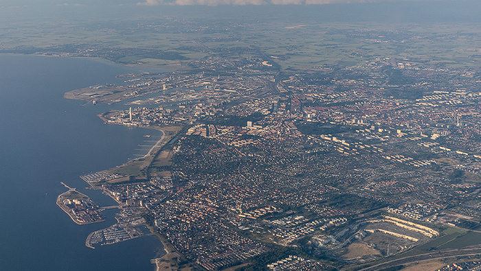 Malmö 2023-06-18 Flug DLH2443 Kopenhagen-Kastrup (CPH/EKCH) - München Franz Josef Strauß (MUC/EDDM) Luftbild aerial photo