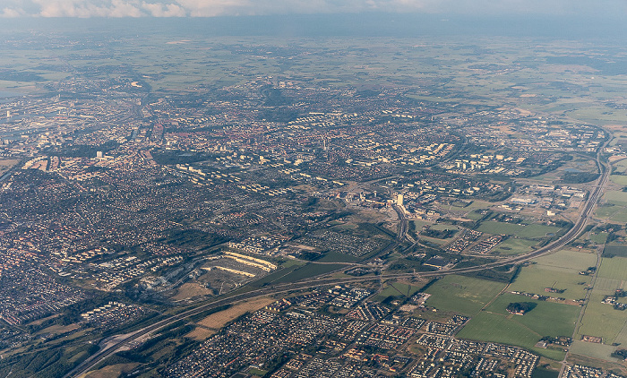 Malmö 2023-06-18 Flug DLH2443 Kopenhagen-Kastrup (CPH/EKCH) - München Franz Josef Strauß (MUC/EDDM) Luftbild aerial photo