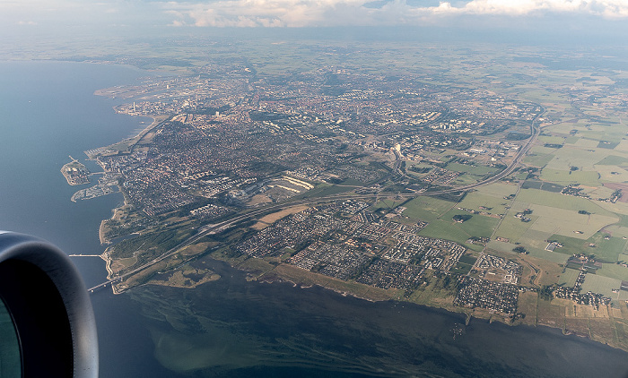 Malmö 2023-06-18 Flug DLH2443 Kopenhagen-Kastrup (CPH/EKCH) - München Franz Josef Strauß (MUC/EDDM) Luftbild aerial photo