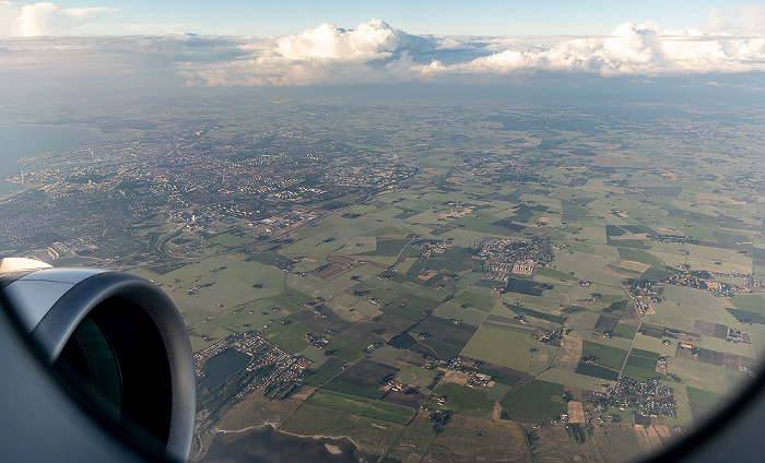 Malmö 2023-06-18 Flug DLH2443 Kopenhagen-Kastrup (CPH/EKCH) - München Franz Josef Strauß (MUC/EDDM) Luftbild aerial photo