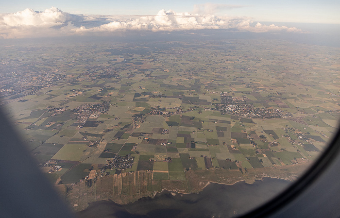 Schonen 2023-06-18 Flug DLH2443 Kopenhagen-Kastrup (CPH/EKCH) - München Franz Josef Strauß (MUC/EDDM) Luftbild aerial photo