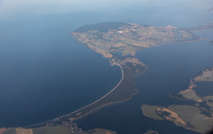 Mecklenburg-Vorpommern Rügen, Ostsee 2023-06-18 Flug DLH2443 Kopenhagen-Kastrup (CPH/EKCH) - München Franz Josef Strauß (MUC/EDDM) Luftbild aerial photo