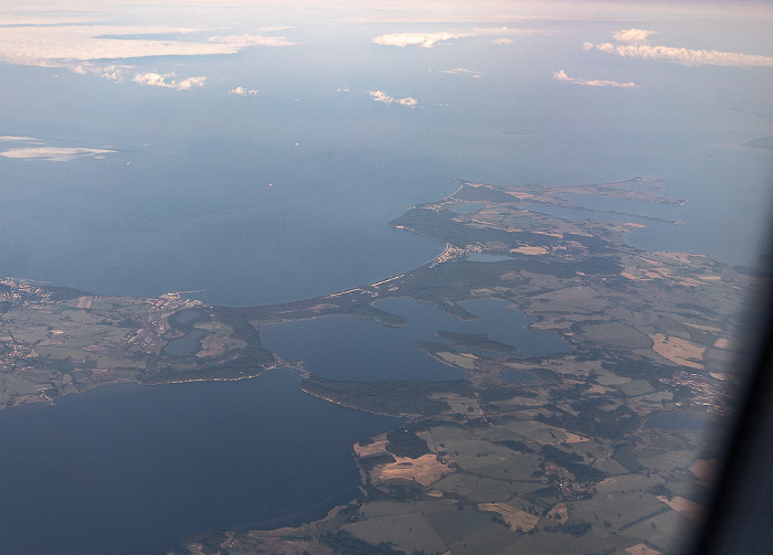 Mecklenburg-Vorpommern Rügen, Ostsee 2023-06-18 Flug DLH2443 Kopenhagen-Kastrup (CPH/EKCH) - München Franz Josef Strauß (MUC/EDDM) Luftbild aerial photo