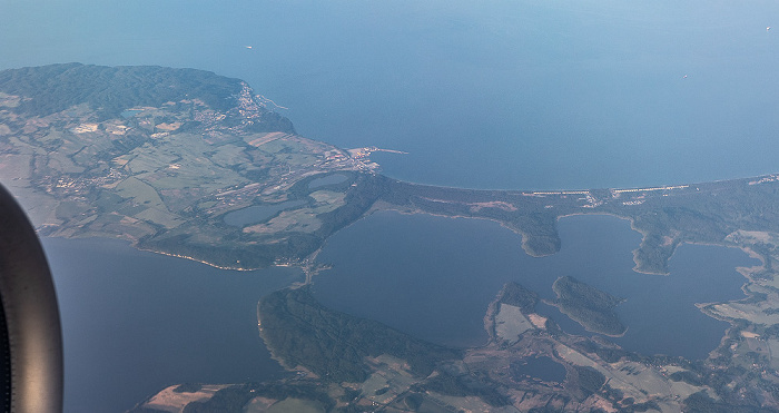 Mecklenburg-Vorpommern Rügen, Ostsee 2023-06-18 Flug DLH2443 Kopenhagen-Kastrup (CPH/EKCH) - München Franz Josef Strauß (MUC/EDDM) Luftbild aerial photo