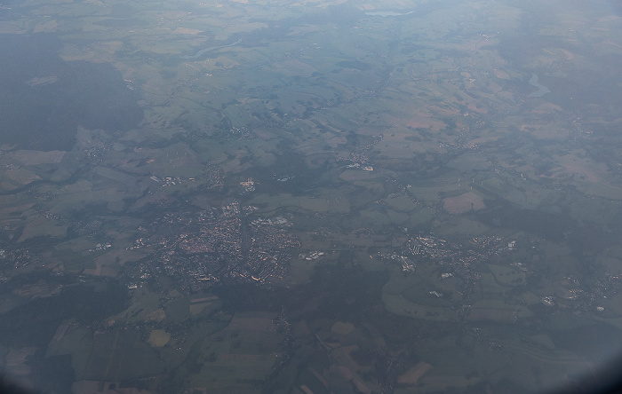 Sachsen 2023-06-18 Flug DLH2443 Kopenhagen-Kastrup (CPH/EKCH) - München Franz Josef Strauß (MUC/EDDM) Luftbild aerial photo